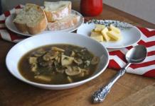 Как приготовить суп из свежих шампиньонов