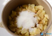 Пюре из яблок для детей “Неженка” – очень простой и быстрый рецепт в мультиварке Пюре из яблок в мультиварке редмонд